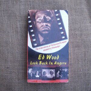 Ed Wood Look Back in Angora VHS Tape 1994